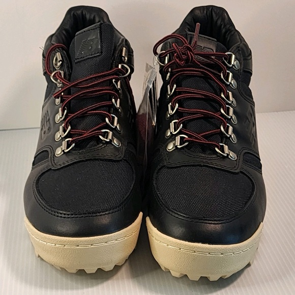 New Balance Men's Rainier Hiking Leather Boots (Black) sz 8 1/2 - Picture 3 of 16